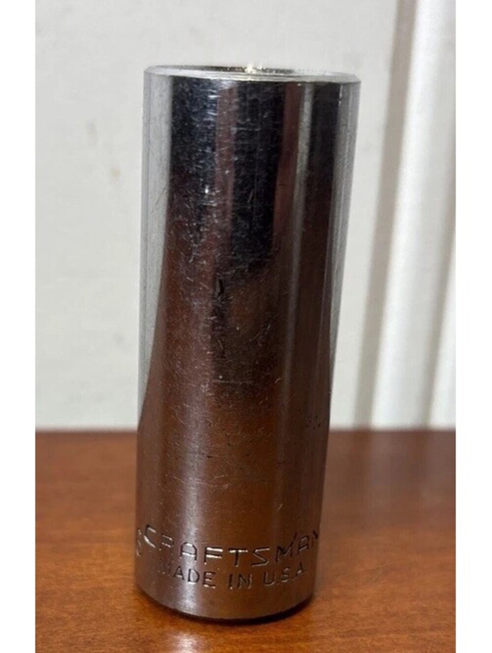 Vintage Craftsman USA 3/8” Drive Deep Well Socket SAE 11/16 EE 43316 Great Con.